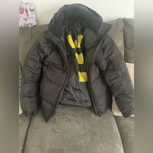 Black Down winter coat